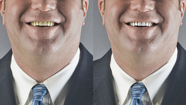 Create an Easy Photoshop Action for Teeth Whitening 