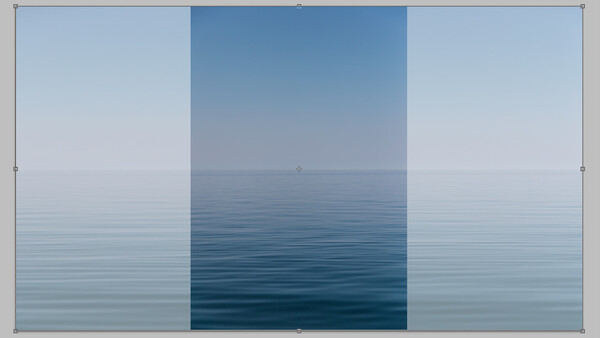 How to Easily Switch a Portrait-Cropped Minimalist Photo to Landscape