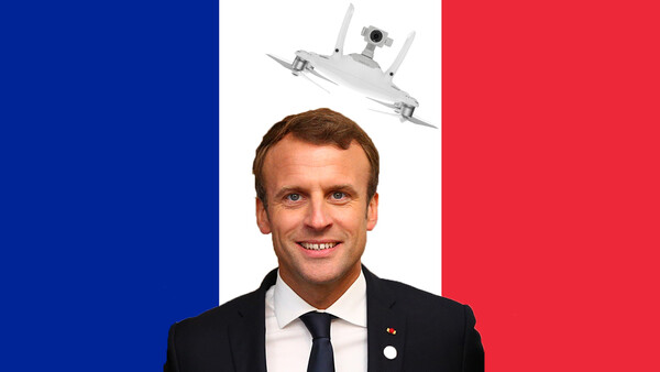 The French Secret Service Jammed and Crashed a Drone Flying Near the Summer Residence of President Macron