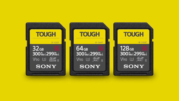 Sony Announces "Tough" UHS-II SD Cards