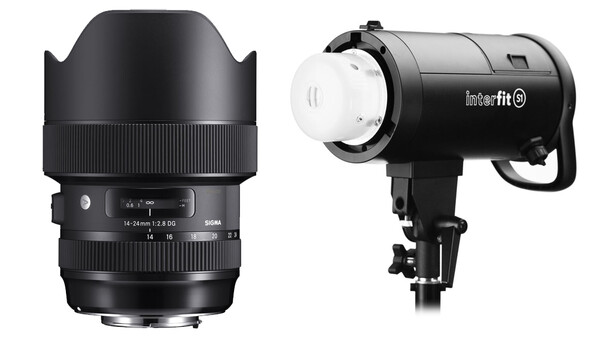 Take $400 off the Sigma 14-24mm f/2.8 Art Lens and $500 off the Interfit S1 500 Ws Monolight Today Only