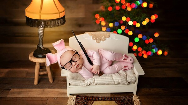 Babies and BB Guns: This Photographer Is Under Fire for a Christmas Story Inspired Infant Photo?