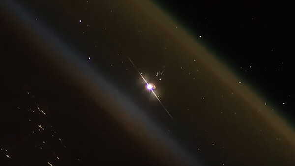 Time-lapse Video Shows Rocket Launch from Space