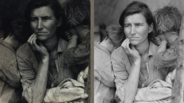 One of the Most Famous Photos in US History Was 'Photoshopped'