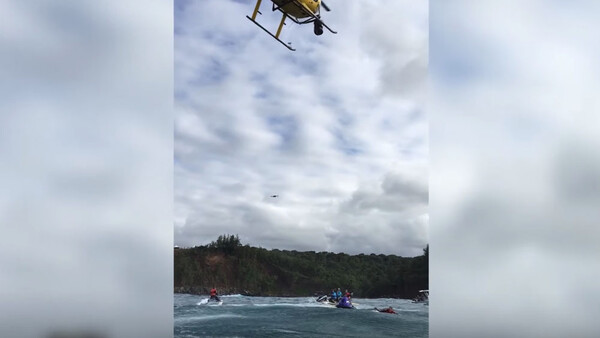 Event Organisers Use Helicopter to Knock an Uninvited Drone Out of the Sky
