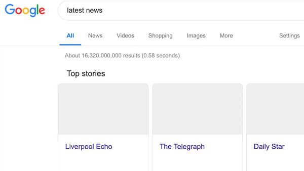 New EU Law Could See Google Abandoning Thumbnails, Looking Drastically Different