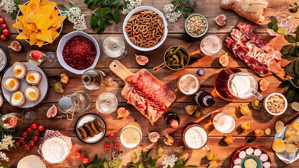 Five Tips for Photographing Large Food Flat Lays