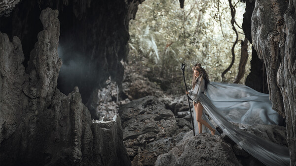 How Jan Gonzales Shot These On-Location Conceptual Portraits