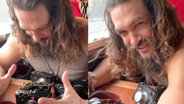 Aquaman Actor Jason Momoa Reveals 'Obsession' With Leica, Potential Collaboration