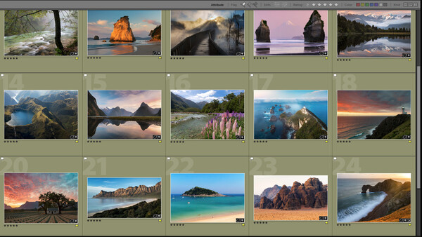 Portfolio Editing Using Lightroom