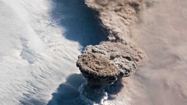 A Volcano Dormant for Almost a Century Erupted, Caught From Space by Astronauts Using Nikon D5