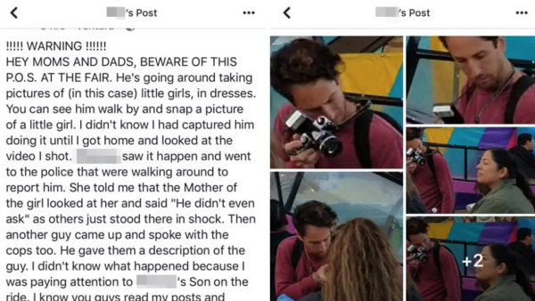 Photographer Finds Himself the Subject of a Social Media Witch Hunt After Taking Photos at a Fair, Accused of Pedophilia