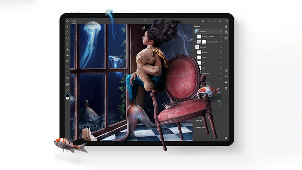Adobe Releases Photoshop on iPad
