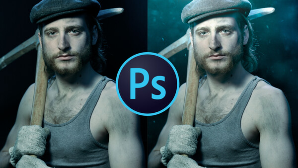How to Make a Simple Studio Portrait Into a Work of Art by Adding Texture