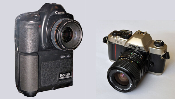 How 1995 Saw the Birth of the DSLR but Manufacturers Kept on Making Film Cameras