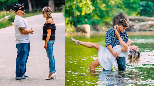 This Photographer Set up a Blind Date Photoshoot: Subjects Meet for the First Time and Pose Together