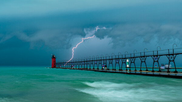 Storm Chasing a Meteotsunami
