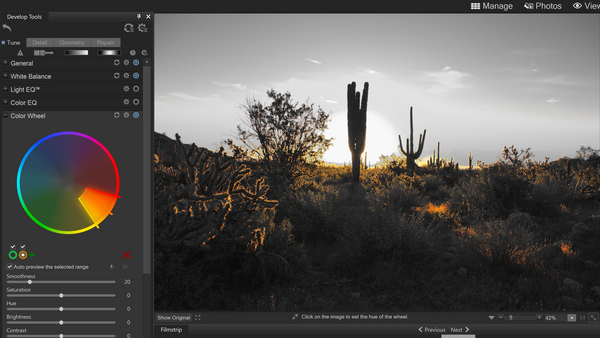 Photo Studio Ultimate 2021's Color Wheel Tool Will Change the Way You Edit Color