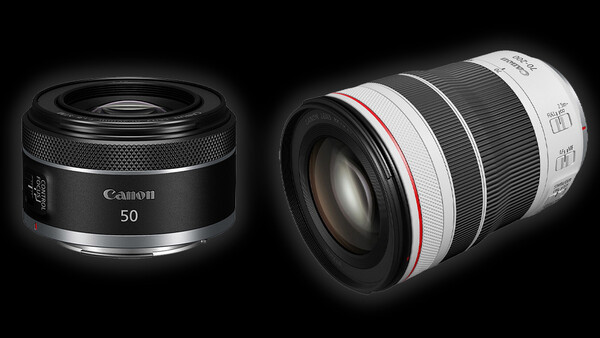 Two New RF Lenses from Canon: a Nifty Fifty and a 70-200mm f/4 L IS