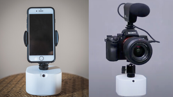 This Gadget Holds Your Camera and Automatically Pans by Tracking Your Face
