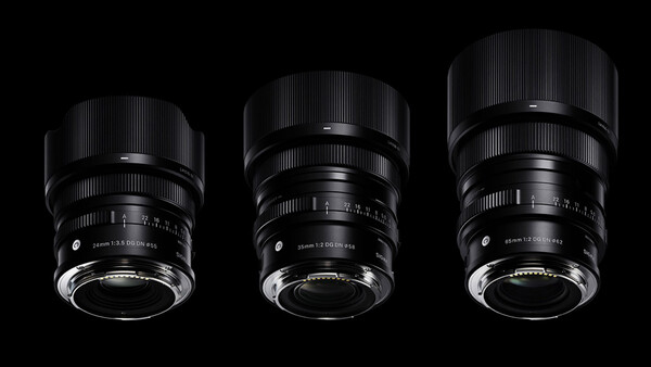 Sigma Announces Three New Compact Primes for E-Mount and L-Mount: 24mm, 35mm, and 65mm