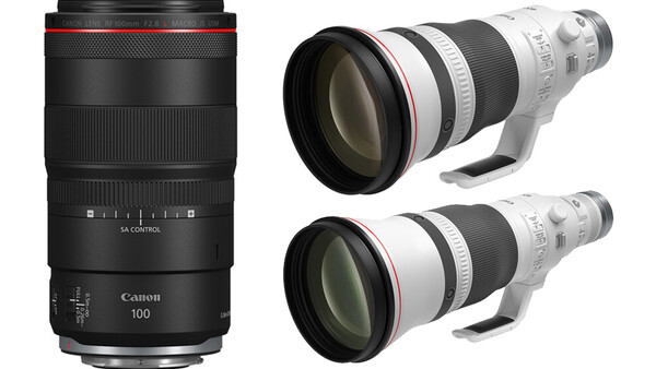 Canon Announces Three New Mirrorless Lenses