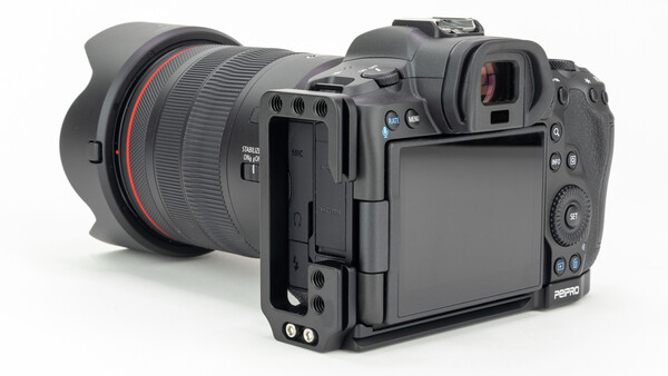 Fstoppers Reviews the Peipro Full-Length L-Bracket for Canon EOS R5 and R6