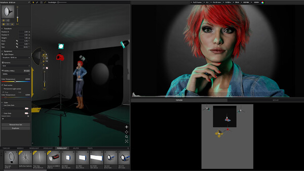 A Portrait Studio on Your Desktop
