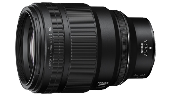 Nikon Z 24-70mm f/2.8 S lens with telephoto extension mounted, shown against white background.