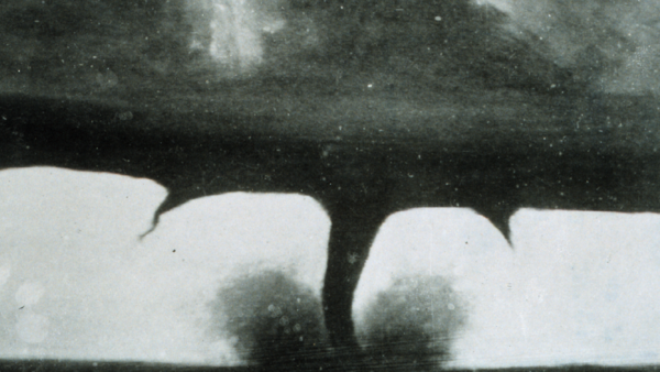 The First Photograph of a Tornado Was Taken in 1884 by a Kansas Fruit Grower