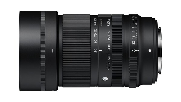 Sigma 50-100mm f/1.8 DC HSM Art telephoto zoom lens with lens hood