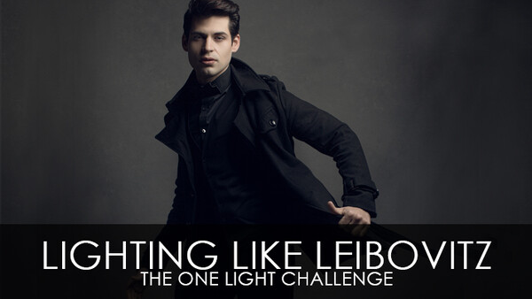Lighting Like Leibovitz – The One Light Challenge