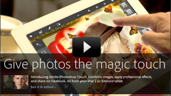 [News] Photoshop Touch Now Available for iPad 2