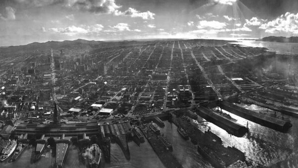[Pano] Incredible Panorama of San Francisco After The 1906 Earthquake