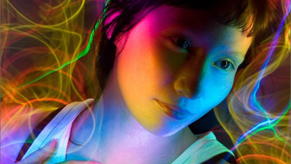 Light Painting Portrait Photographer on America’s Got Talent