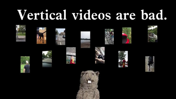 Just Say NO To Vertical Videos