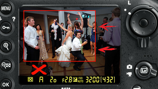 How Cropping In Camera Can Improve Your Wedding Photography