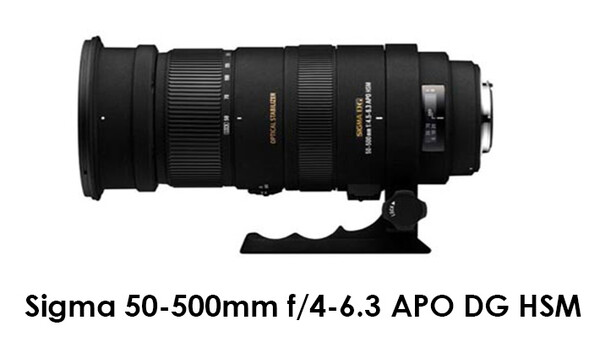 Sigma 50-500mm f/4-6.3 APO DG HSM