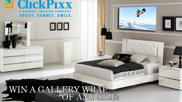 Win Any Size Gallery Wrap from ClickPixx