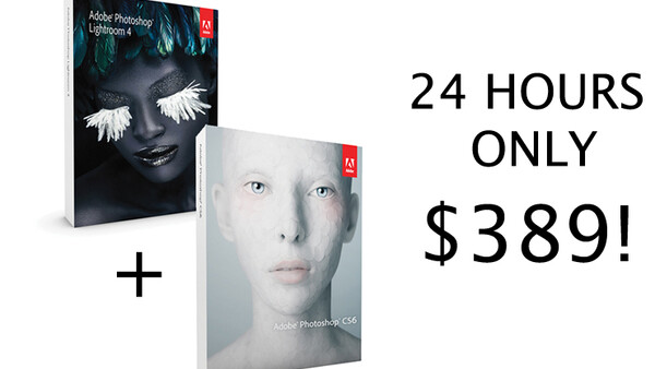 [Updated- It's Back!] Raging 24 Hour Deal: Photoshop CS6 + Lightroom 4 for $389