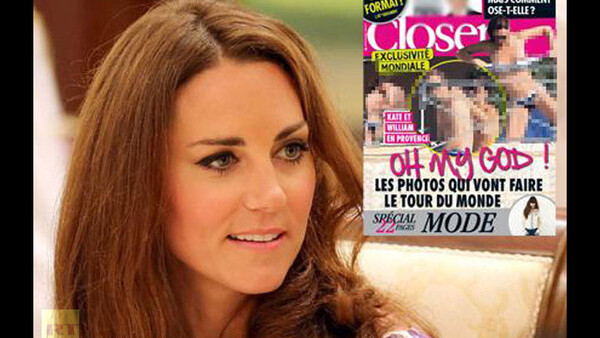 French Magazine Publishes Princess Kate Sunbathing Topless