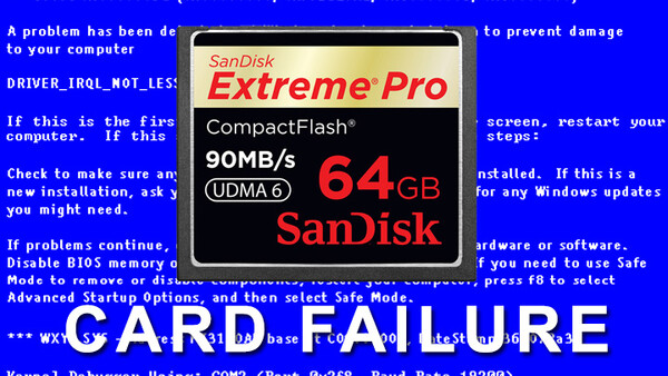 Has Your Memory Card Ever Failed?