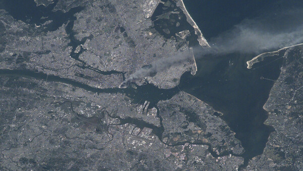 View From Space: New York City on September 11, 2001