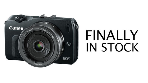 Canon EOS M Finally  Makes Its Appearance 