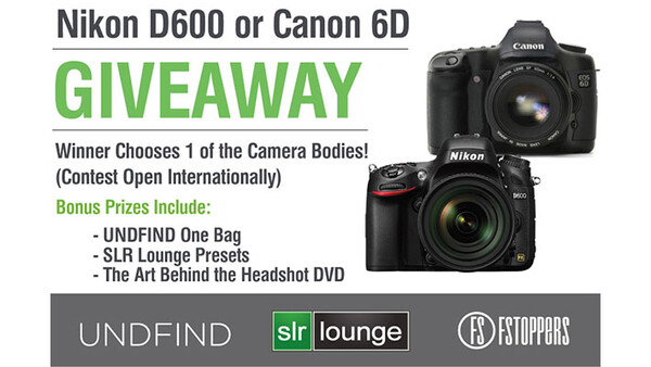Win a Canon 6D or Nikon D600
