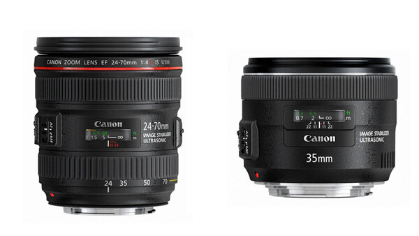 Canon Announces the New 24-70mm f/4 IS and 35mm f/2 IS Lenses
