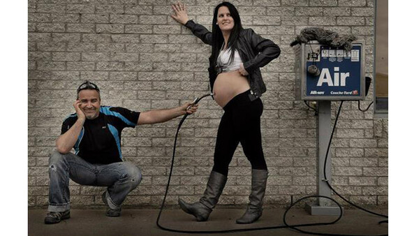 Air Pump Baby: Creative Maternity Series