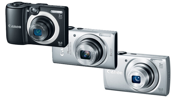 Canon Unveils Three New PowerShot Cameras