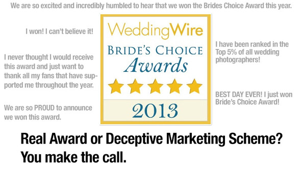 What is Really Behind WeddingWire's Bride's Choice Award?