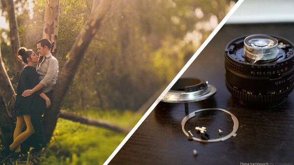 Free-Lensing: Turn Your Old Lens Into a Tilt-Shift Lens